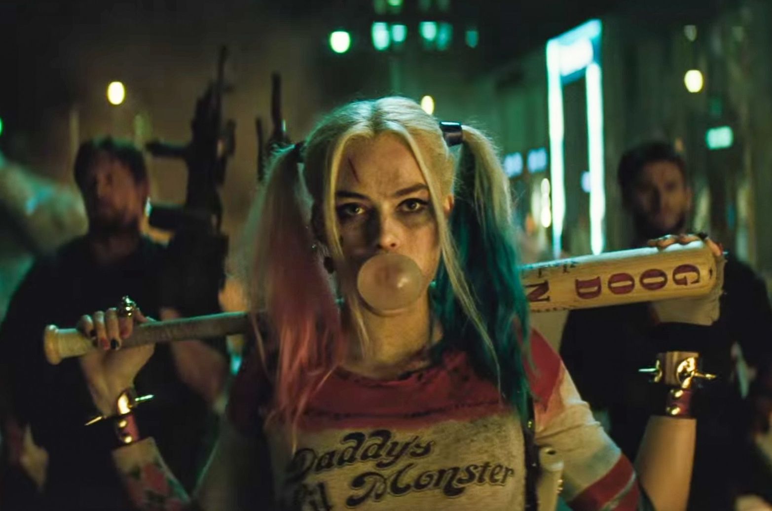 Margot Robbie as Harley Quinn