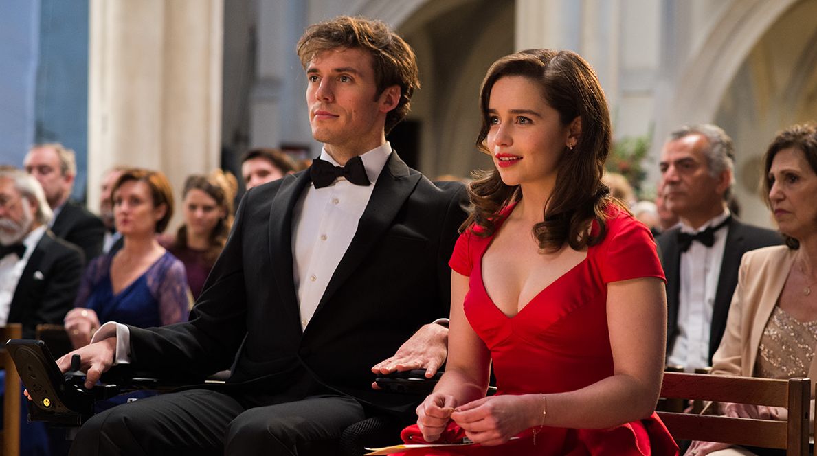 Sam Claflin and Emilia Clarke in &#039;Me Before You&#039;