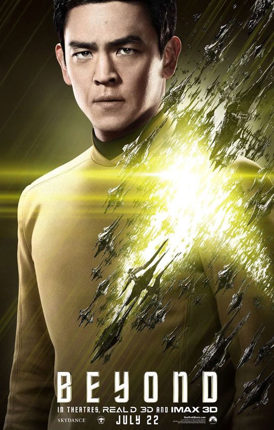 John Cho as Helmsman Sulu in Star Trek Beyond