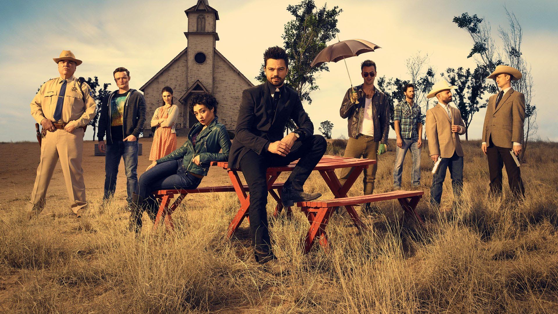 The cast of &#039;Preacher&#039;