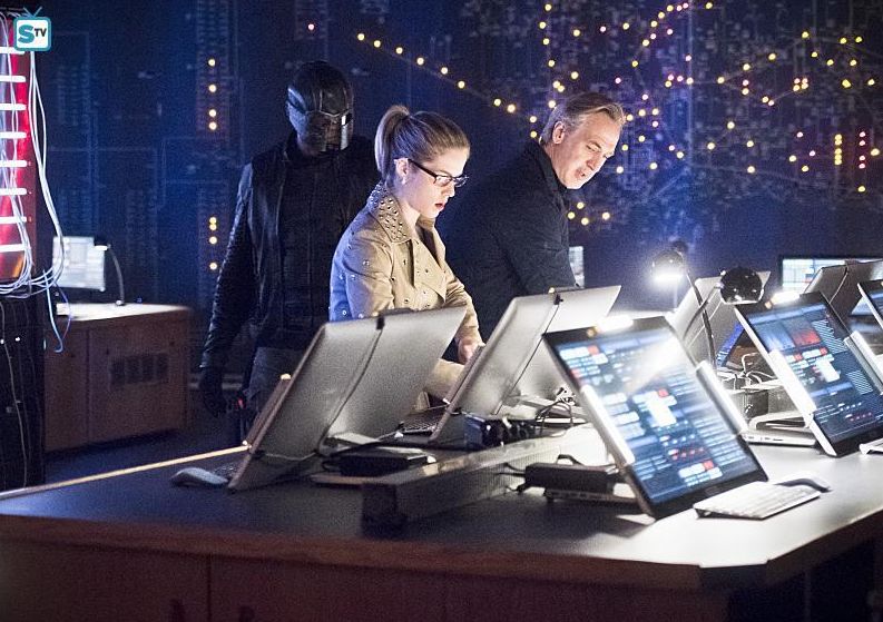 Felicity Smoak, Noah Kuttler, Spartan/John Diggle