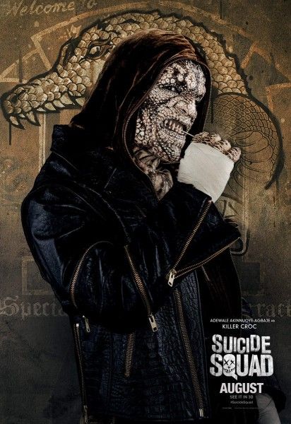 Killer Croc character poster