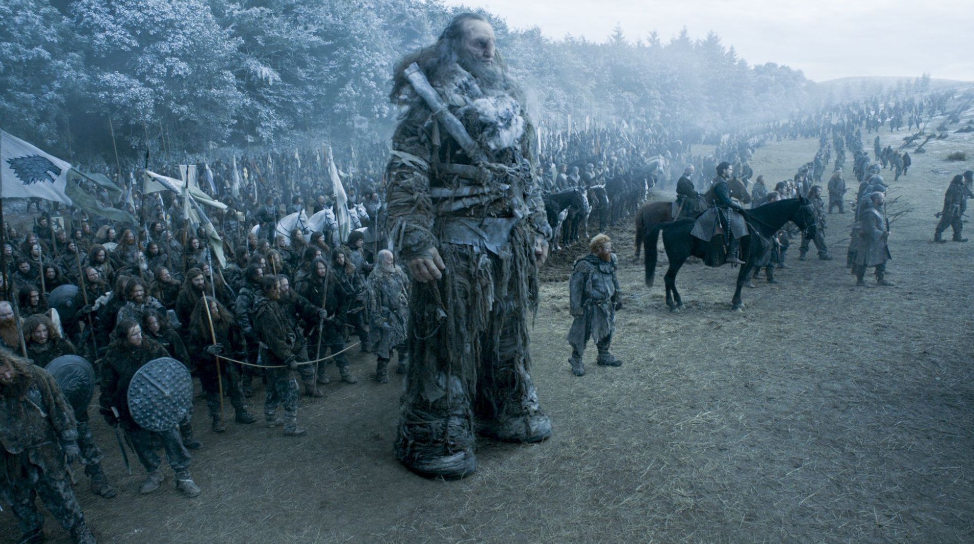 Jon Snow&#039;s army, S6E09