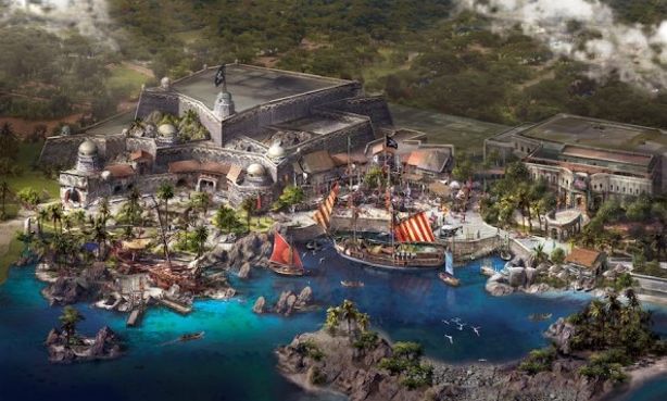 Treasure Cove Concept Art