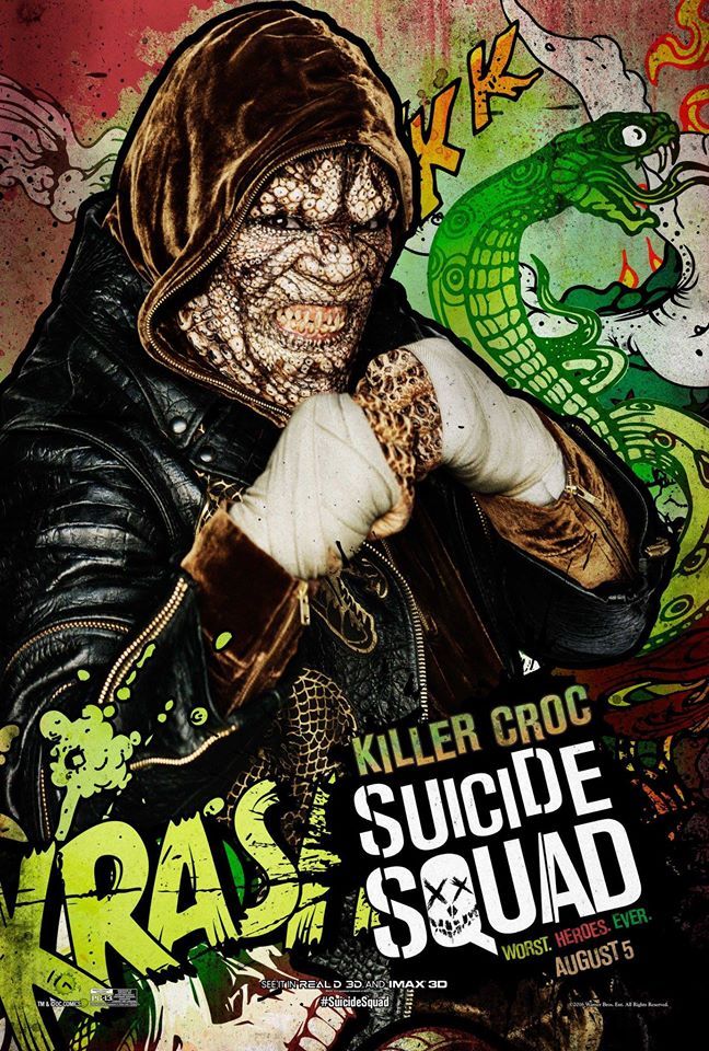 Killer Croc character poster