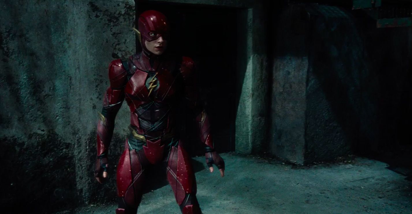 Ezra Miller as the Flash