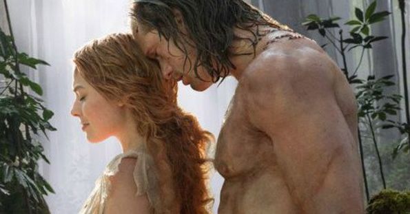 Margot Robbie and Alexander Skarsgard in &quot;The Legend of Tarzan&quot;