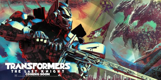 Transformers: The Last Knight poster