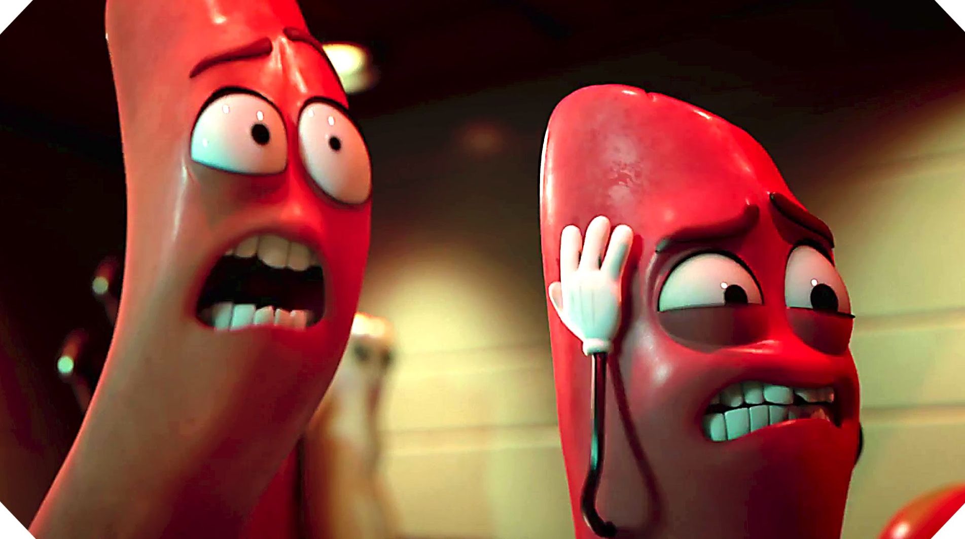 Frank (Seth Rogen) and Barry (Michael Cera) in &quot;Sausage Party&quot;