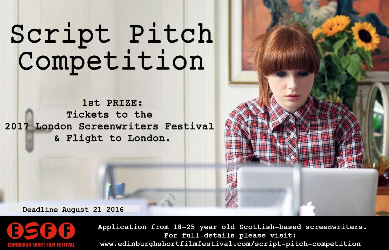Edinburgh Shorts Script Pitch Competition Deadline looms!
