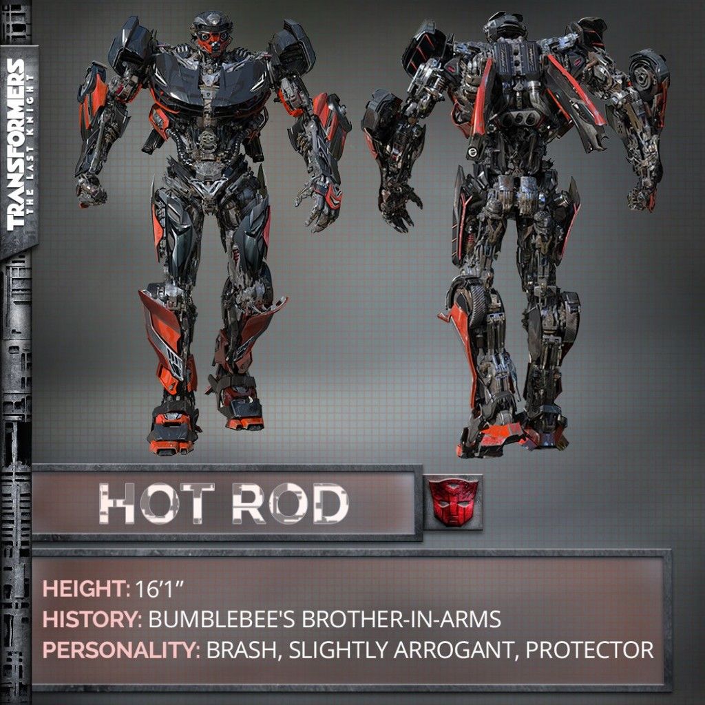 Hot Rod confirmed to be in &quot;Transformers: The Last Knight&quot;