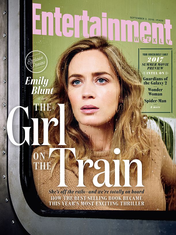&quot;The Girl on the Train&quot; Entertainment Weekly Cover