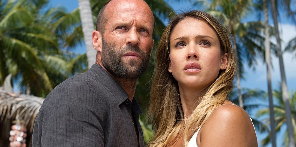 Jason Statham and Jessica Alba in &quot;Mechanic: Ressurection&quot;