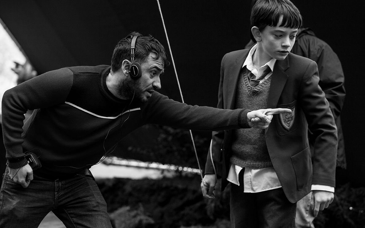 Juan Antonio Bayona on the set of &#039;A Monster Calls&#039;