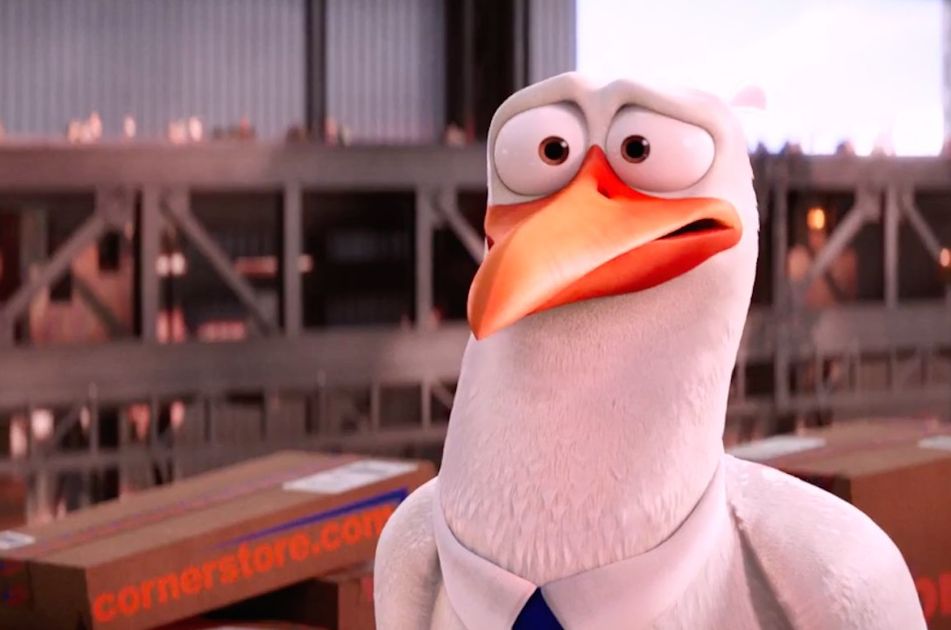 Junior (voiced by Andy Samberg) in &quot;Storks&quot;