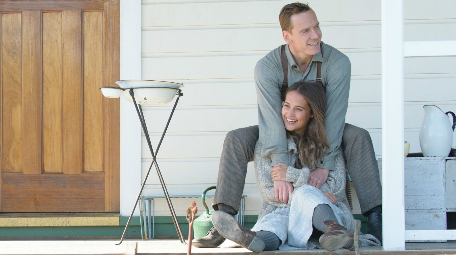 Michael Fassbender and Alicia Vikander in &quot;The Light Between Oceans&quot;