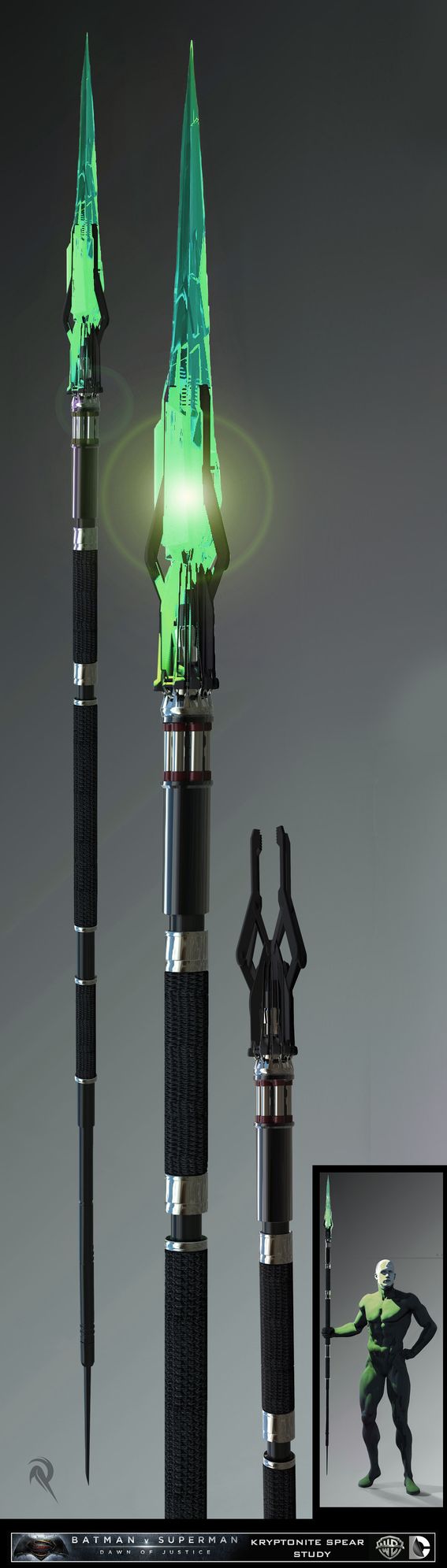 Kryptonite spear concept art