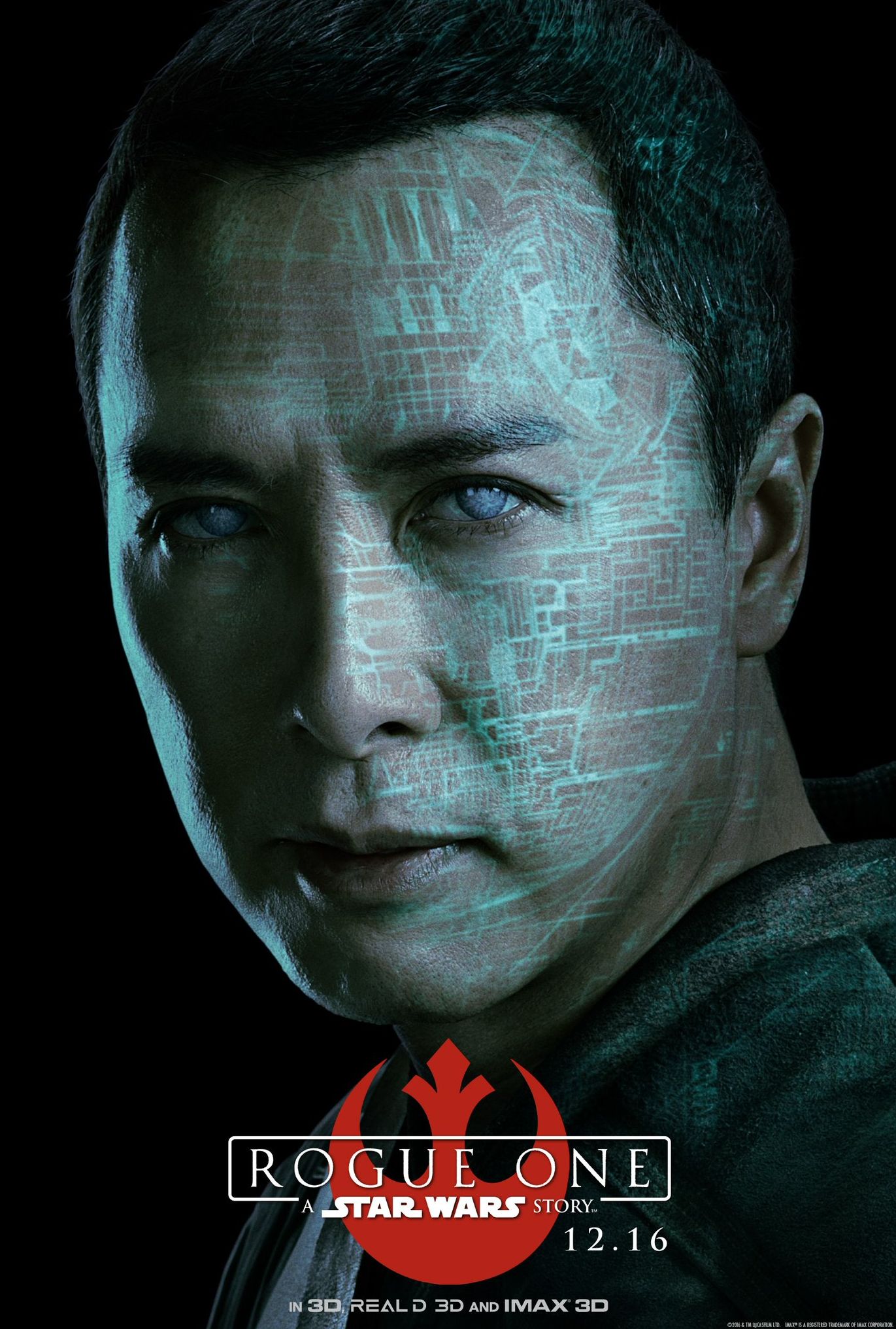 Donnie Yen as Chirrut Îmwe