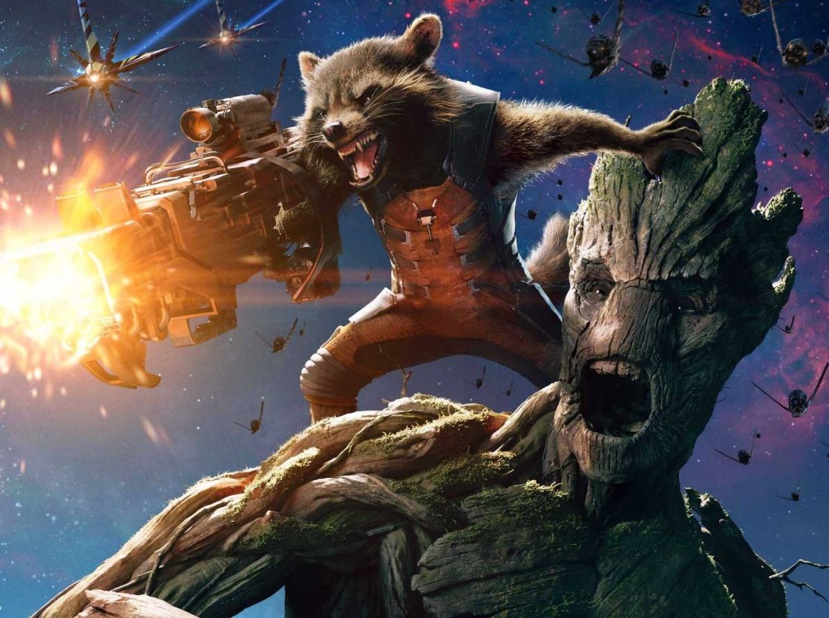 Groot and Rocket