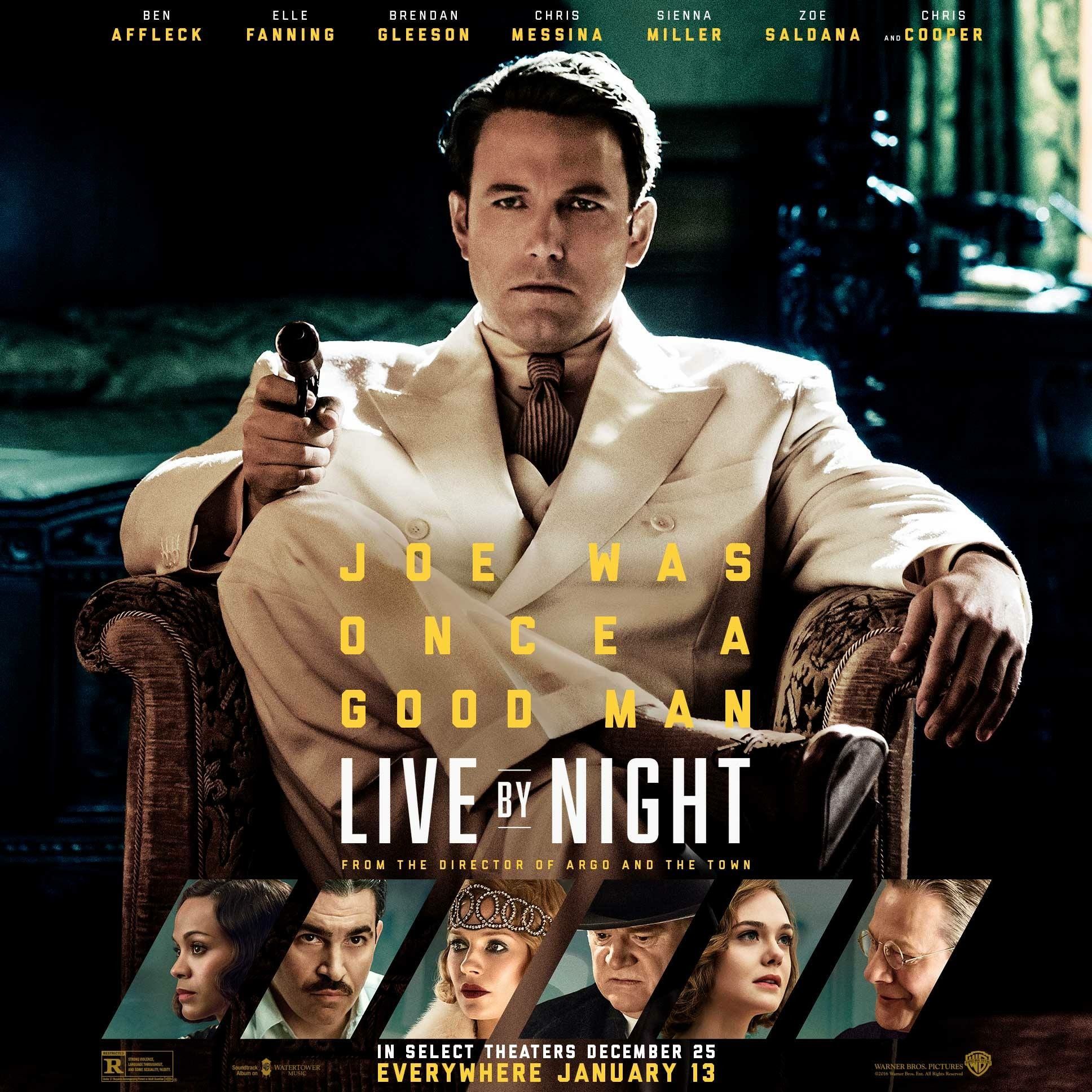 Live by Night poster