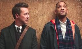 Edward Norton and Will Smith in &quot;Collateral Beauty&quot;
