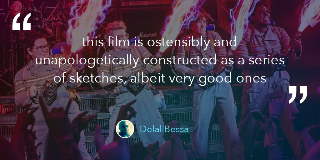 Ghostbusters Review Quote