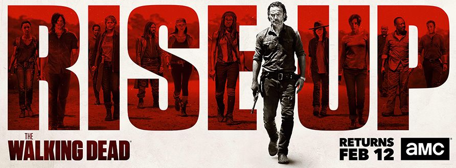 Key art for The Walking Dead season 7B teases the war ahead