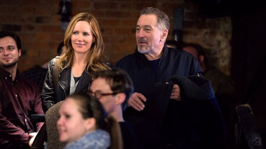 Leslie Mann and Robert De Niro in &quot;The Comedian&quot;