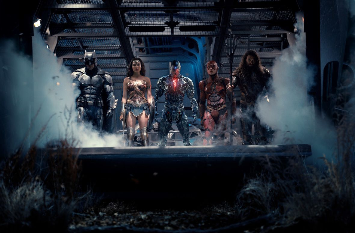 Justice League team shot!