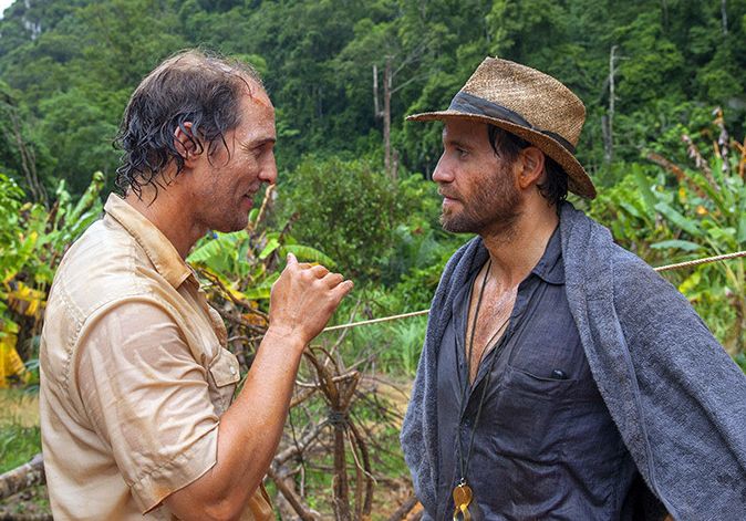 Matthew McConaughey and Edgar Ramirez in &quot;Gold&quot;