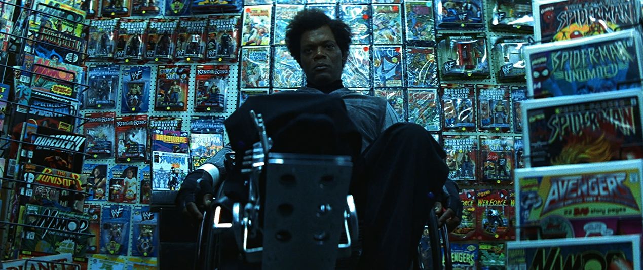 Samuel L Jackson in Unbreakable