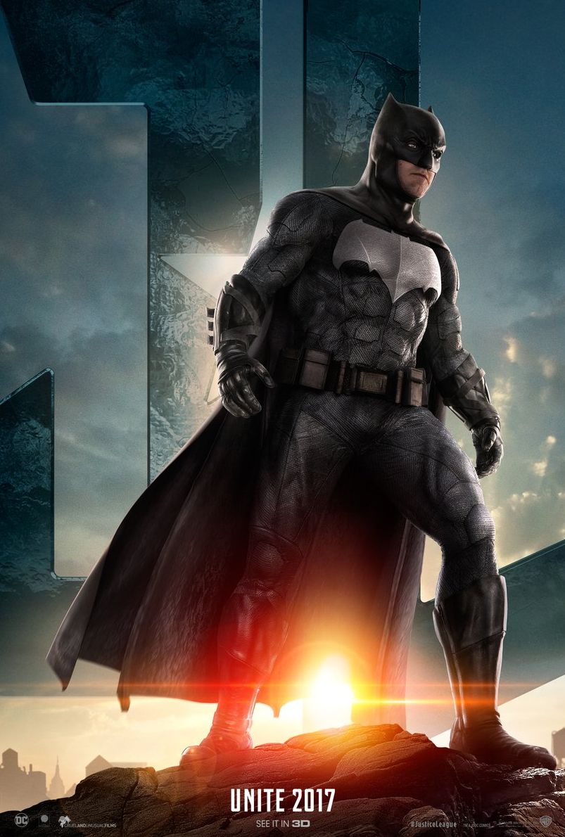 First poster of Batman ahead of the official &#039;Justice League