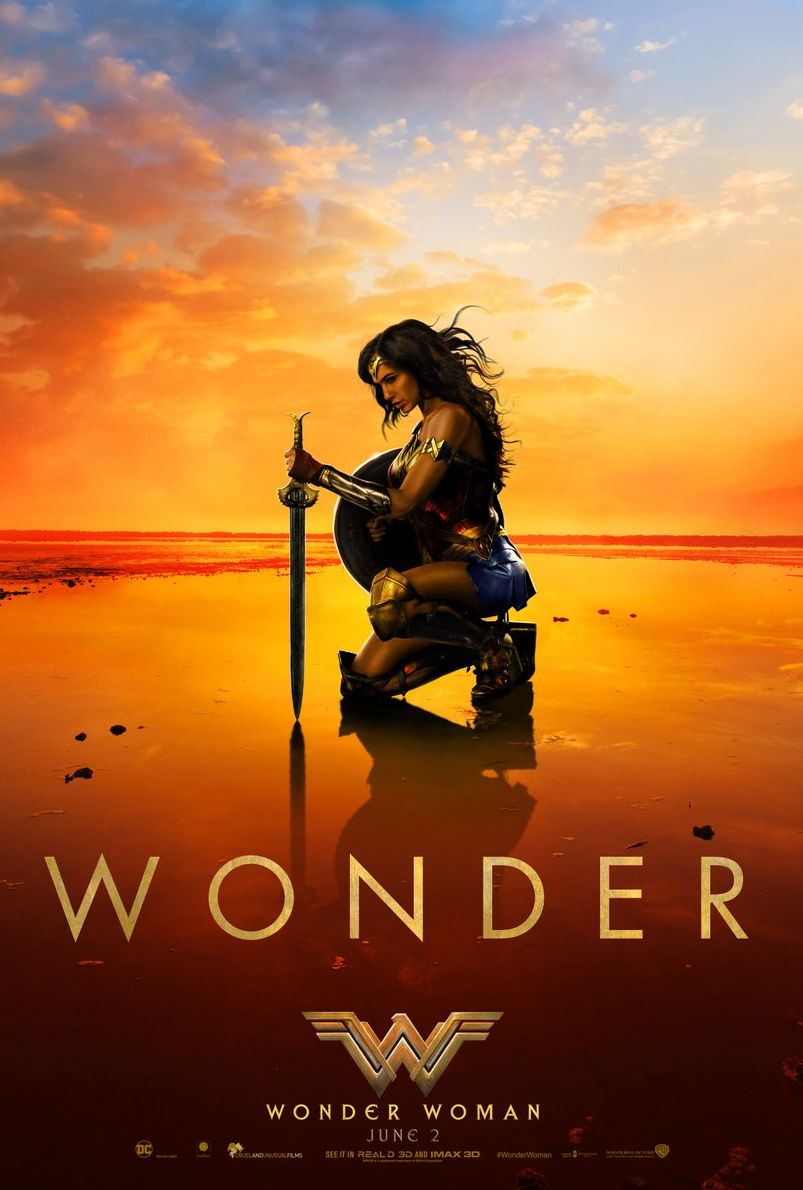 Stunning new poster for Wonder Woman