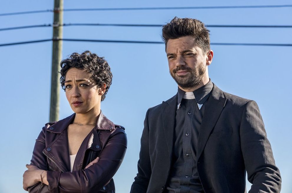 Ruth Negga and Dominic Cooper in Preacher