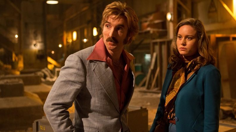 Sharlto Copley and Brie Larson in &quot;Free Fire&quot;