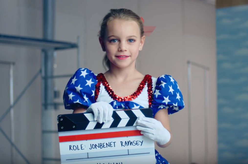 Hannah, a young actresses &#039;auditioning&#039; for the title role, in &quot;Casting JonBenet&quot;