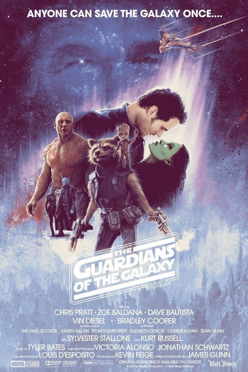 Guardians of the Galaxy Vol. 2 Poster By: Matt Ferguson
