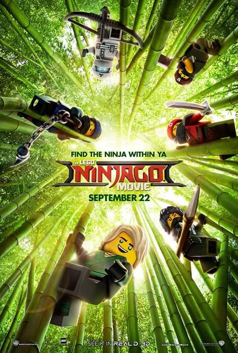 The Lego Ninjago movie poster