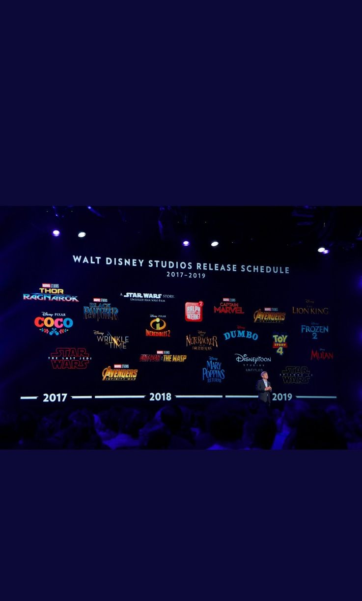 A look at Disney&#039;s 2017-2019 Slate it&#039;s absolutely stacked!