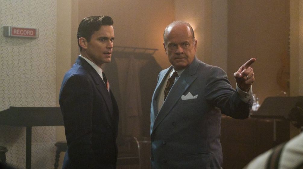 Matt Bomer as Monroe Stahr and Kelsey Grammer as Pat Brady