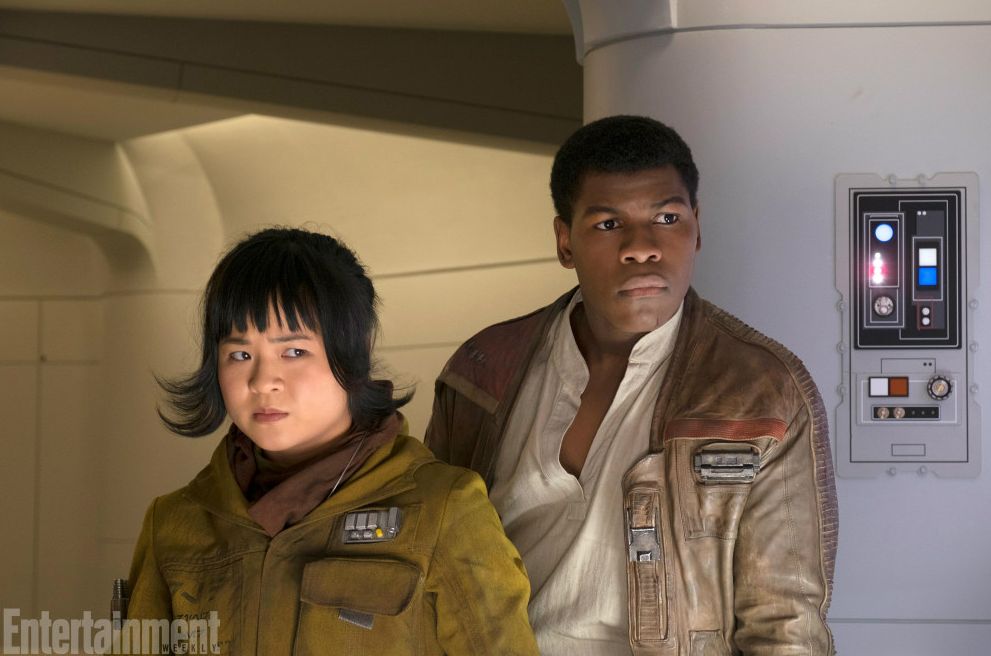 Finn and Rose, on a mission to Canto Bight