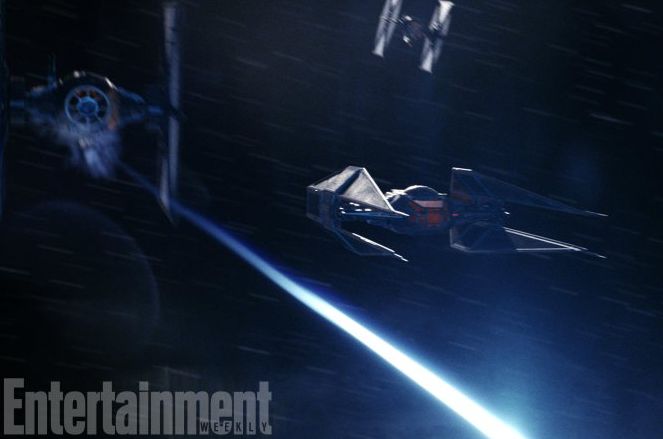 Kylo Ren's new starfighter
The TIE Silencer is a new ship,