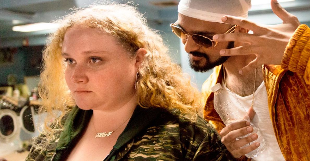 Danielle Macdonald and Siddharth Dhananjay in &quot;Patti Cake$&quot;
