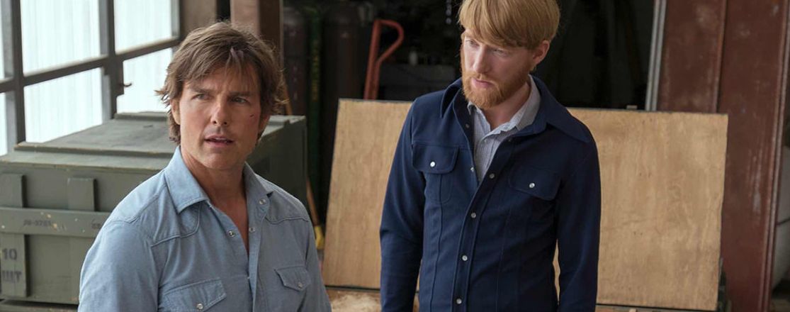 Tom Cruise and Domhnall Gleeson in &quot;American Made&quot;