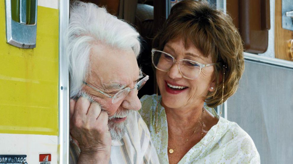 Donald Sutherland and Helen Mirren