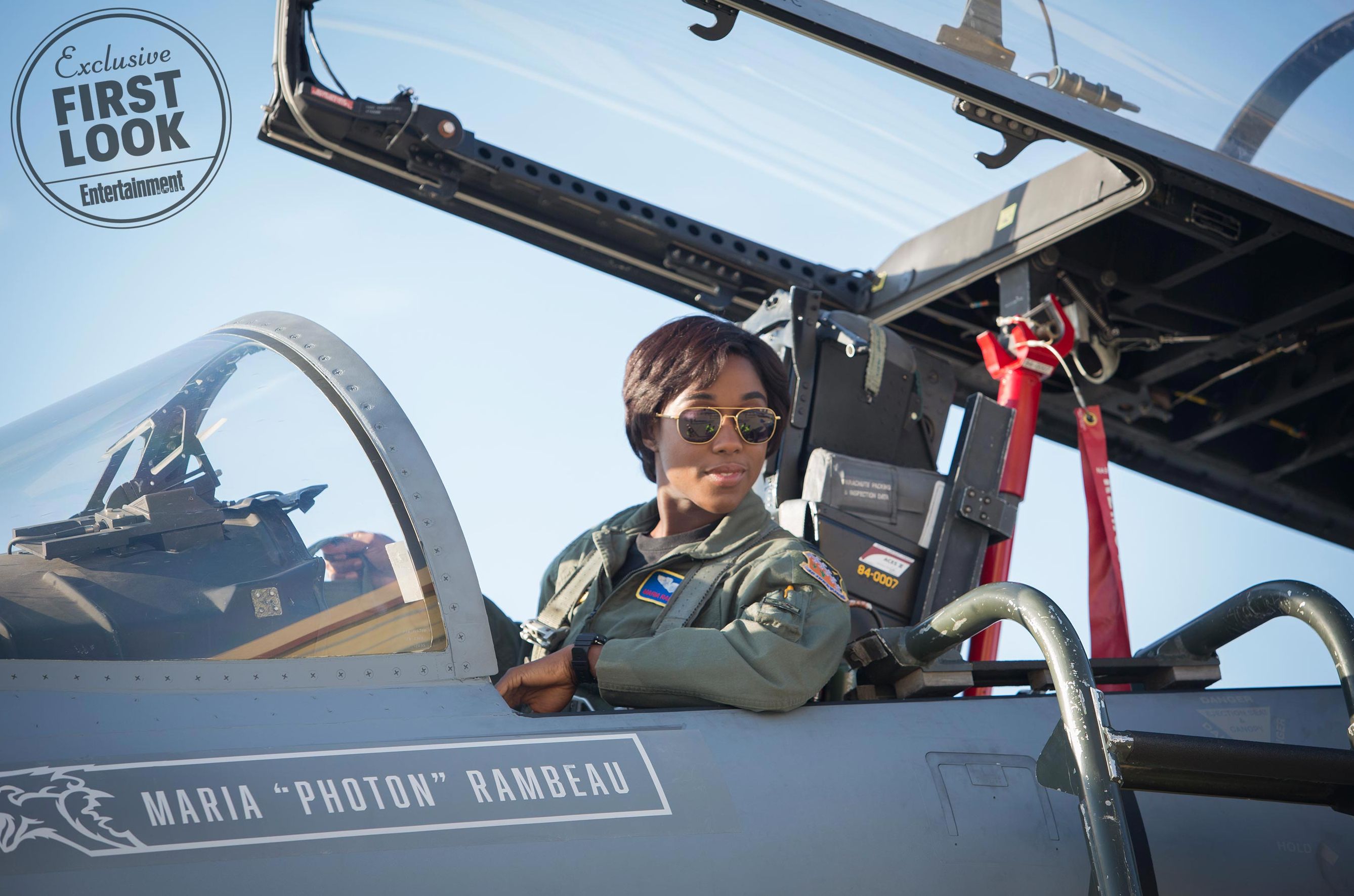 The film also introduces Lashana Lynch as Maria Rambeau, one