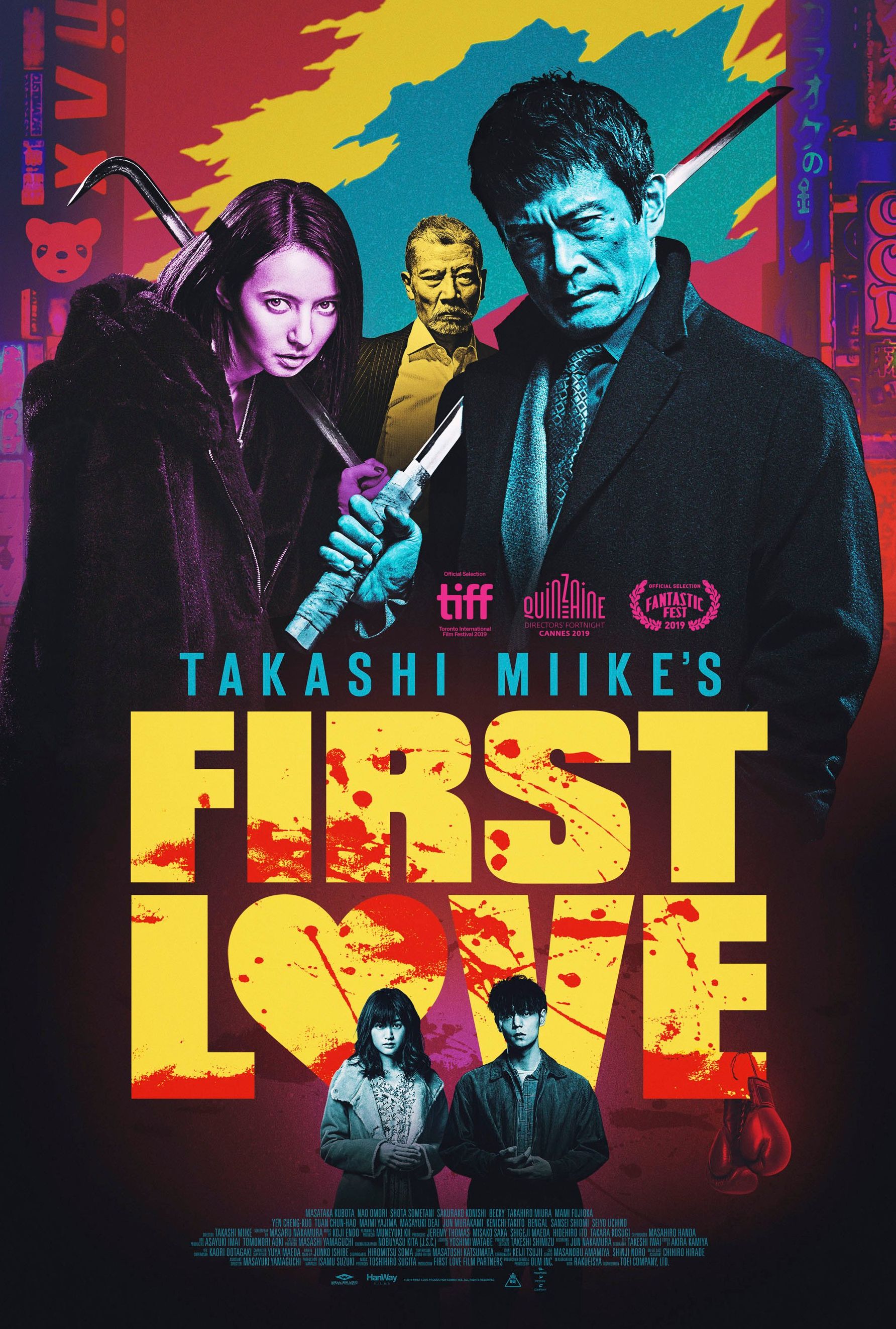 Takashi Miike&#039;s &#039;First Love&#039; poster