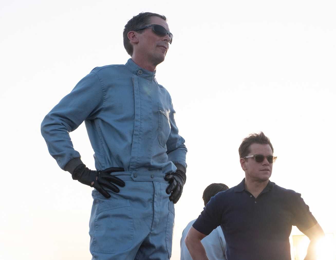 Christian Bale and Matt Damon in &#039;Ford v Ferrari&#039;
