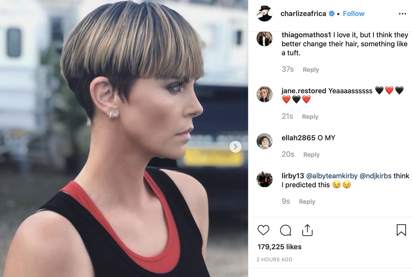 Courtesy @charlizeafrica