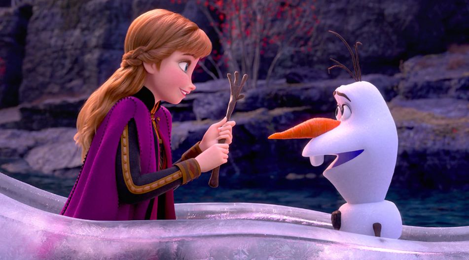 Anna &amp; Olaf (voiced by Kristen Bell and Josh Gad)